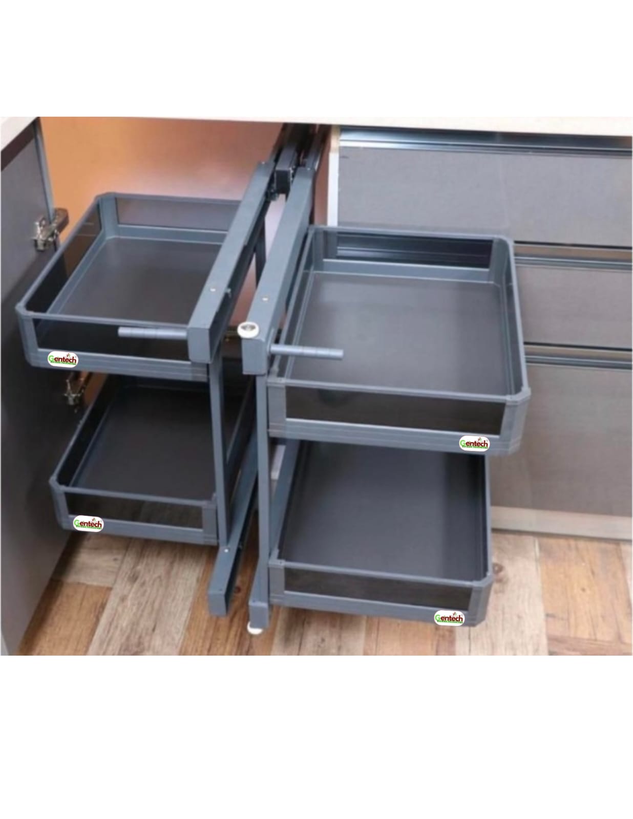 Gentech Magic Corner Cabinet Organizer