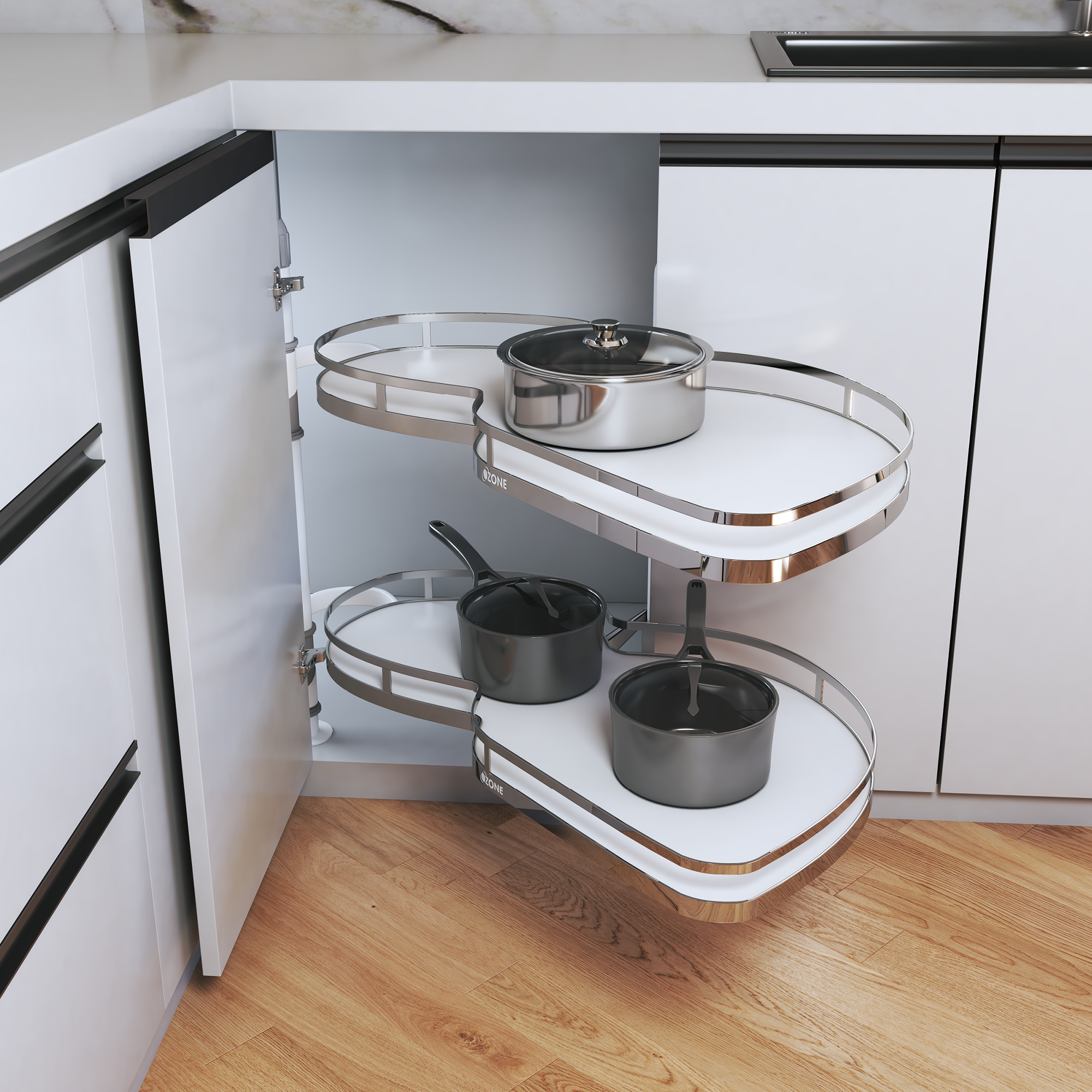Gentech S Corner Kitchen Shelf Pullout