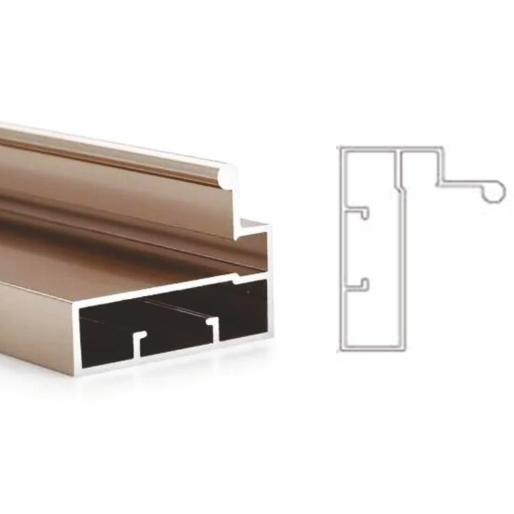 I Handle Glass frame Aluminum Profile