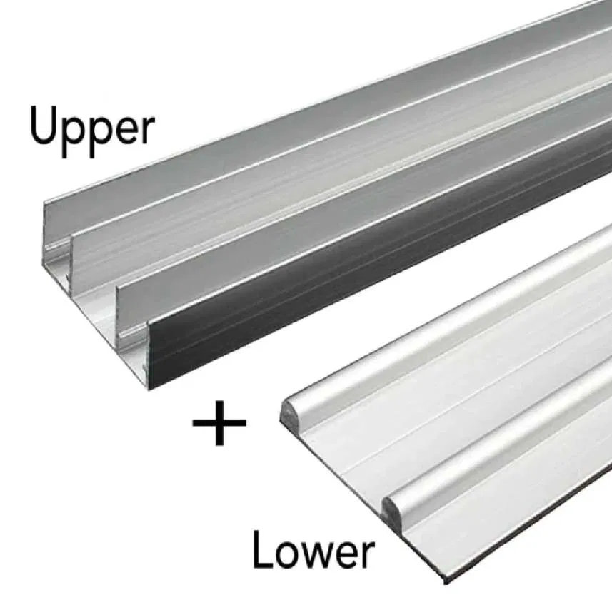 Wardrobe sliding track 8ft