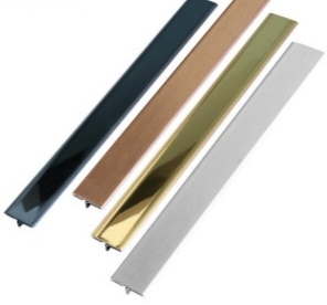 Decorative Metal T profile Strips