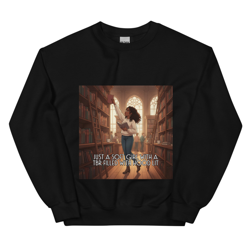 Unisex Sweatshirt soft girl hood lit