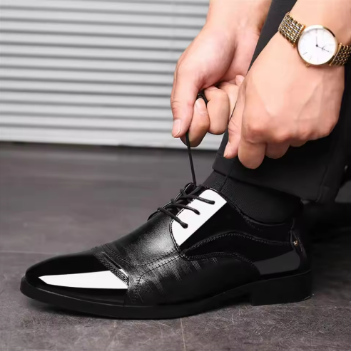 Men's Black Dress Shoes