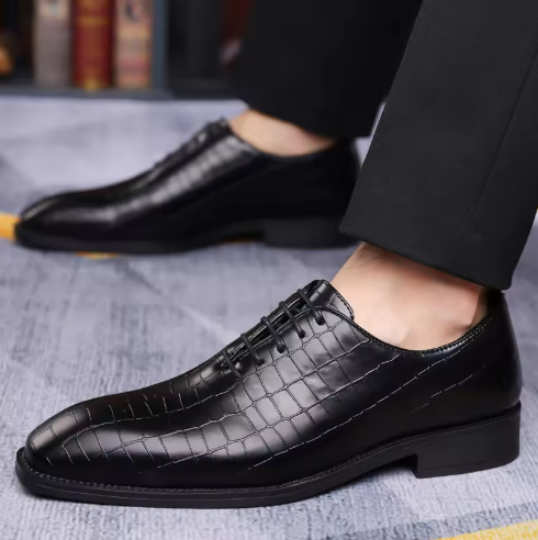 Men's Black Dress Shoes