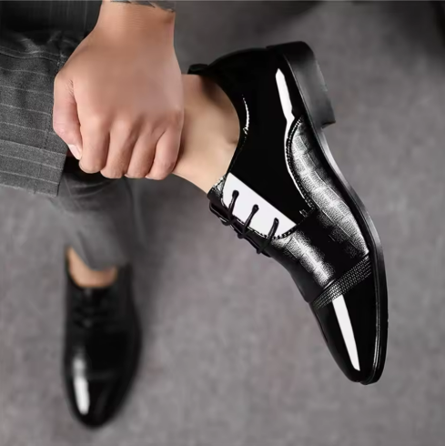 Men's Black Dress Shoes