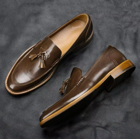 Men's Brown Loafers