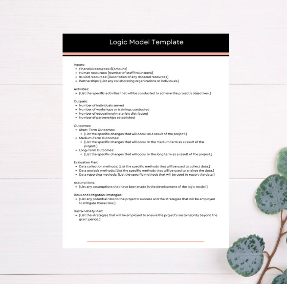 Grant Writing Templates Bundle | Instant Download | Fully Customizable GOOGLE Docs & CANVA