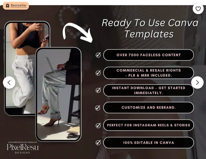 7000+ Aesthetic Faceless Video Reels + Story | MRR & PLR Resell | Affiliate Marketing, Social Media Mrr DFY Instagram Faceless Content