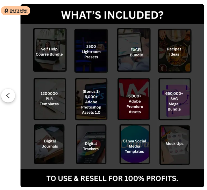 10 Million+ Ultimate PLR MRR Bundle Ideal for Passive Income, Plr Mrr Digital Products, Master Resell Rights, All our PLR Digital Products