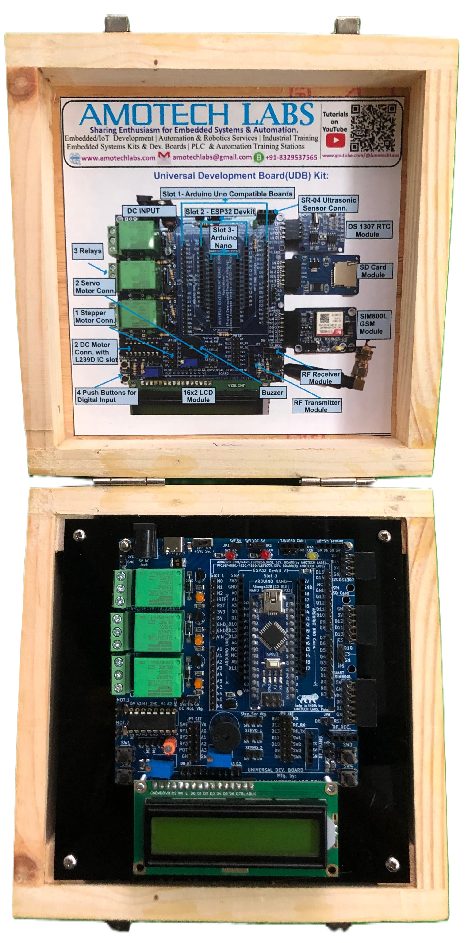 Universal Development Board(UDB) Kit [Compact version without Motors] 