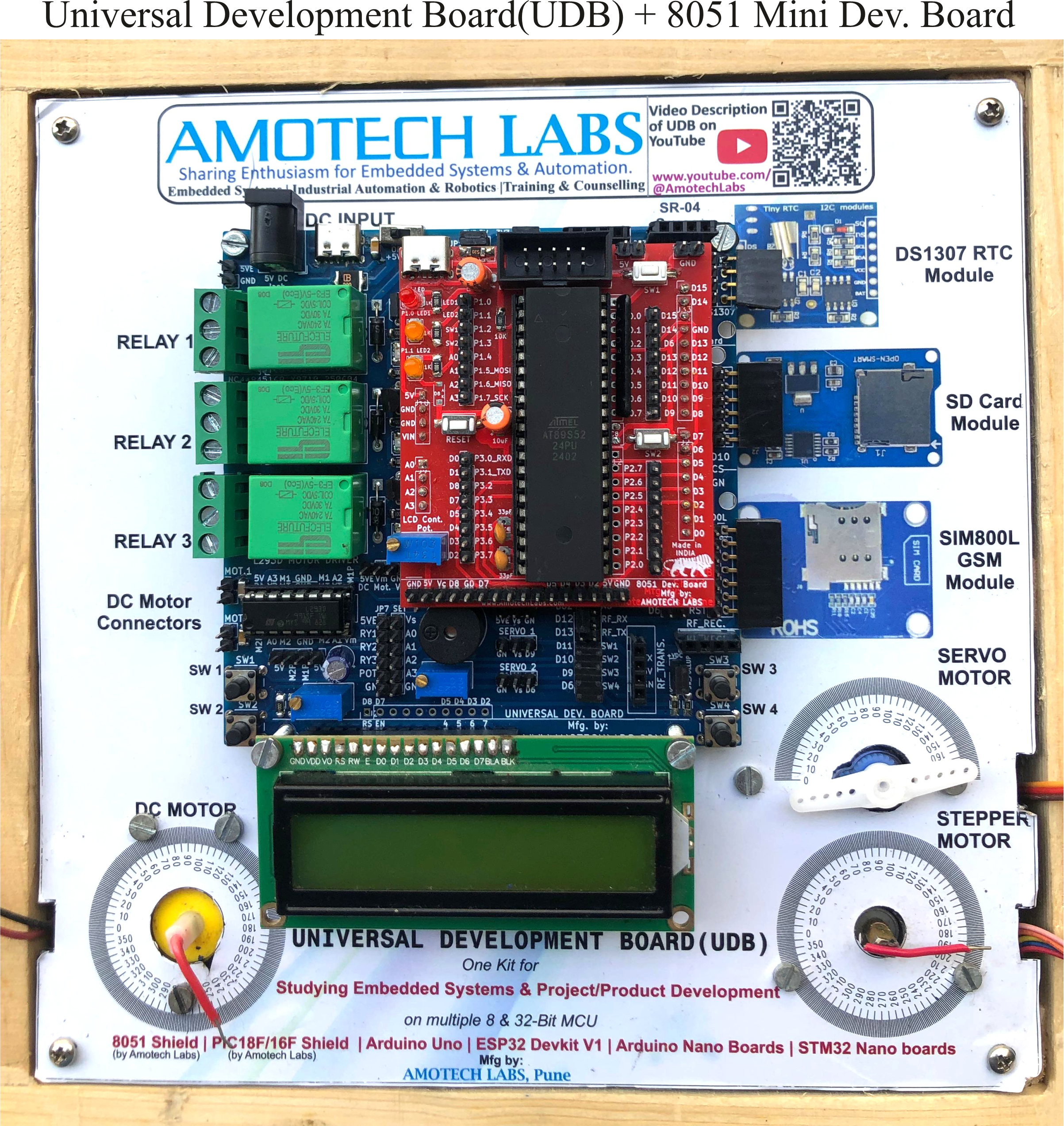 8051 Mini Development Board