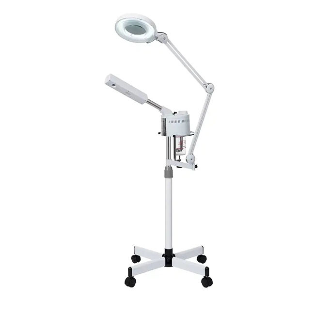 2-in-1 Beauty Skin Care Hot Facial Steamer & Magnifying Lamp
