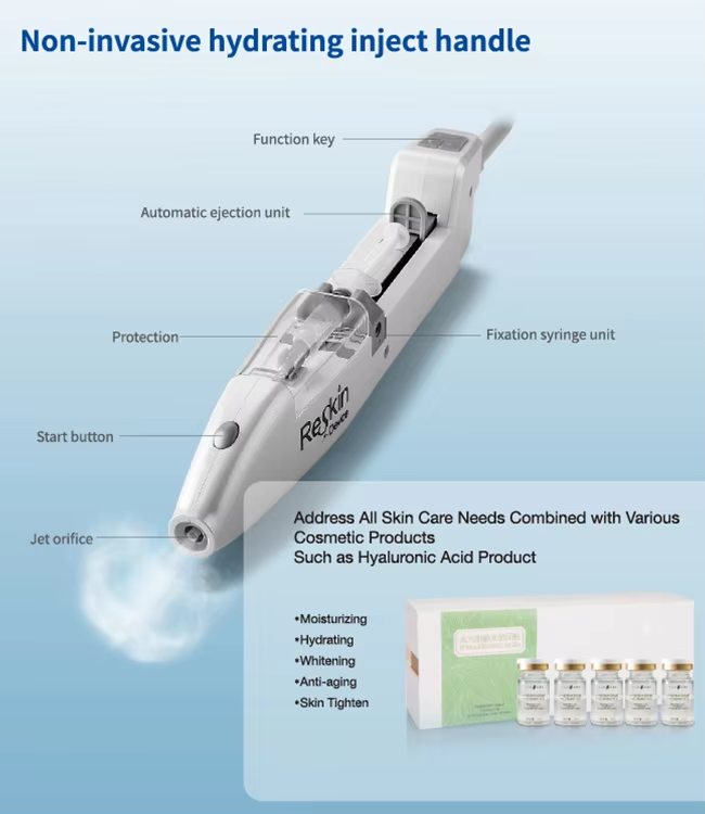 Mesogun No-needles Injector Skin Moisturizer Whitening Mesotherapy Machine