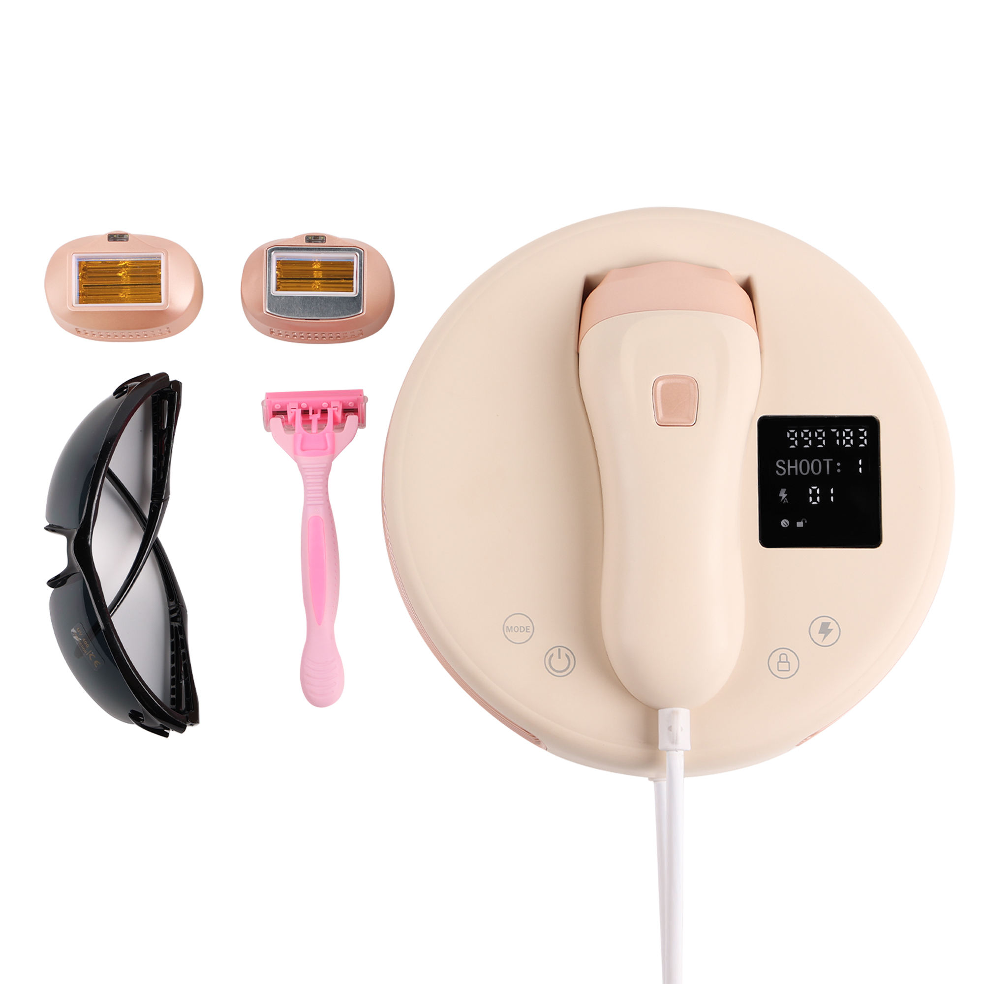 Home Use IPL Hair Removing Device