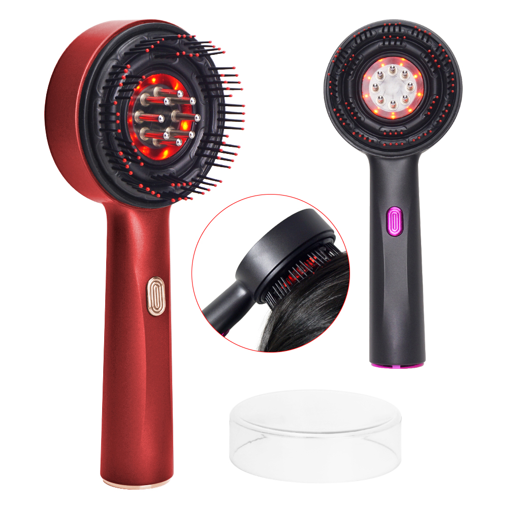 Wholesale Portable Red Light Electric Scalp Massager