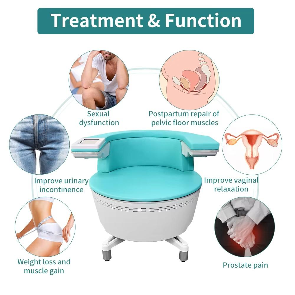 Pelvic floor muscle repair chair