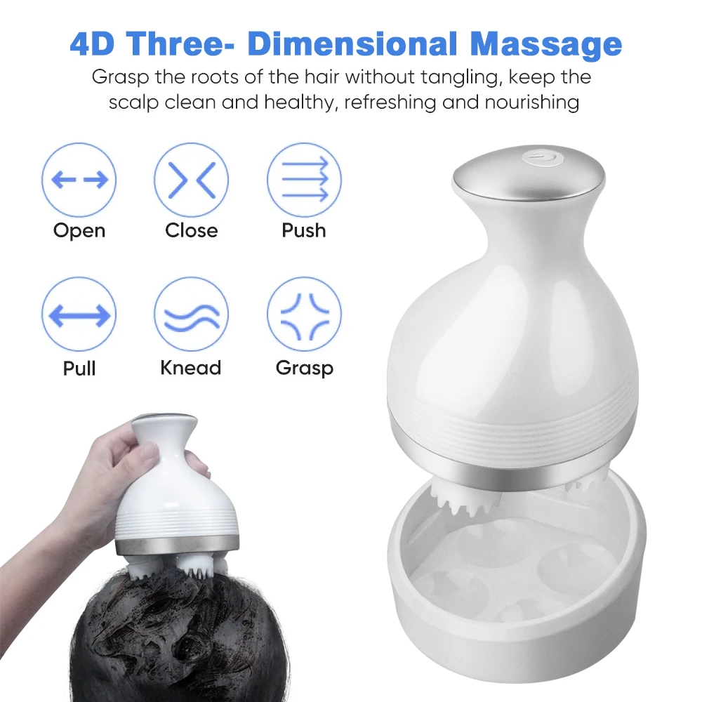 Smart Handheld Scalp Massager
