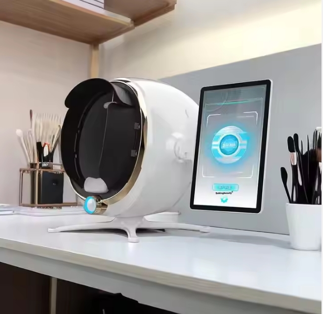 Digital Skin Scanner 3D Magic Mirror Analyzer Machine