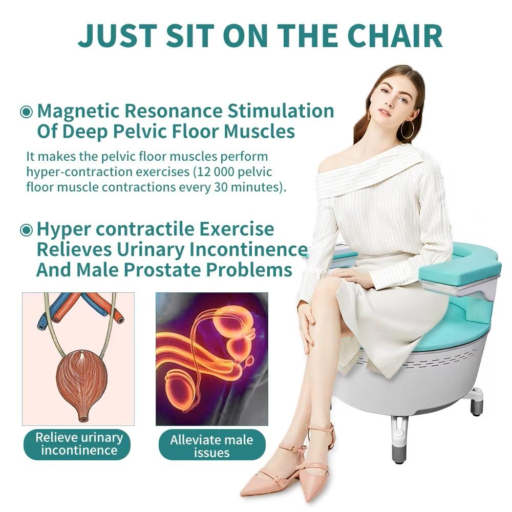 Pelvic floor muscle repair chair