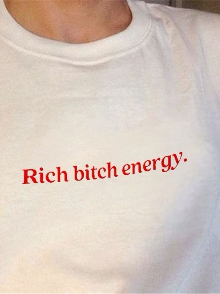 Rich Bitch Energy Oversized T-shirt