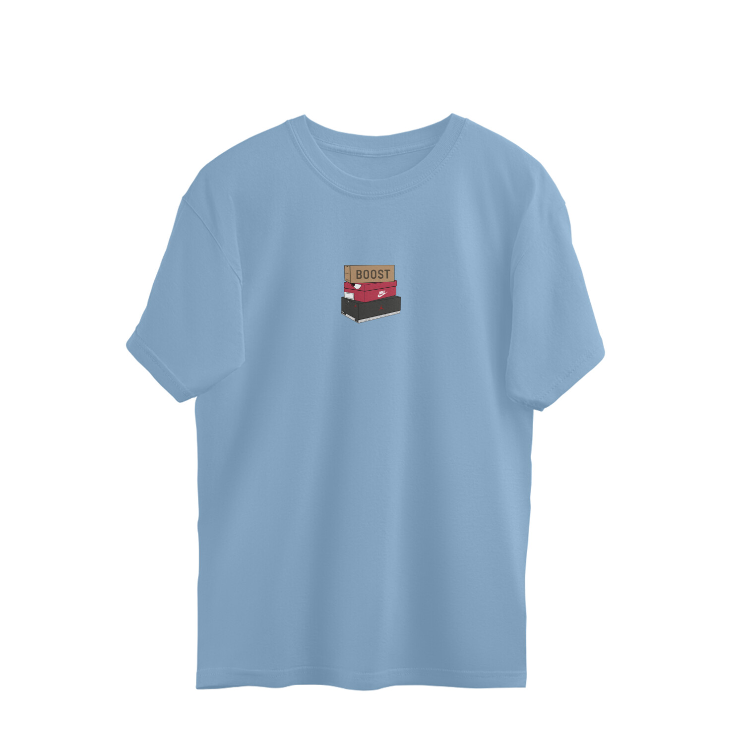 "Kiss My Airs" Minimal Oversized T-Shirt