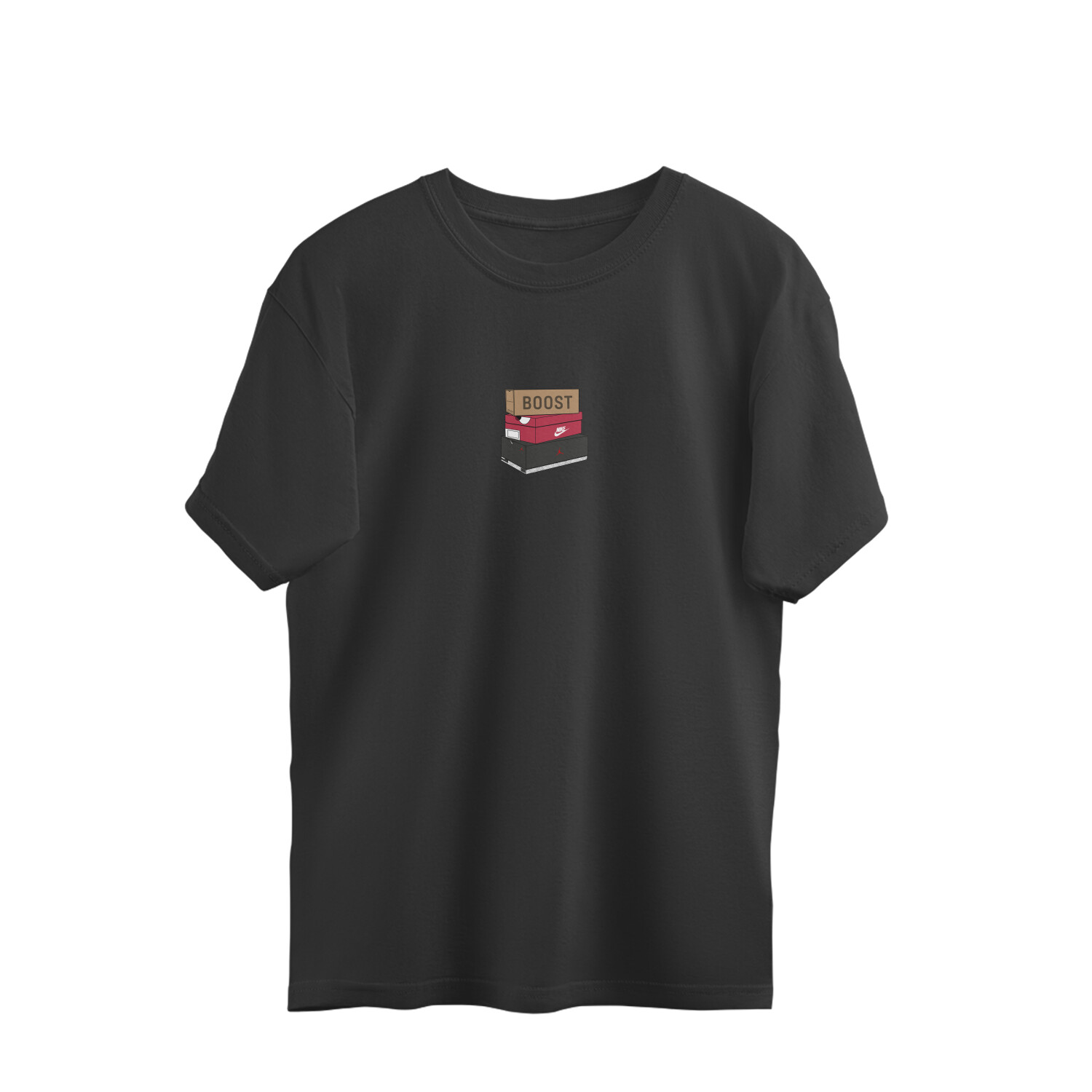 "Kiss My Airs" Minimal Oversized T-Shirt
