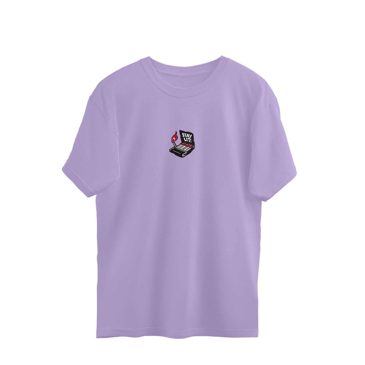 "STAY LIT" Oversized T-shirt