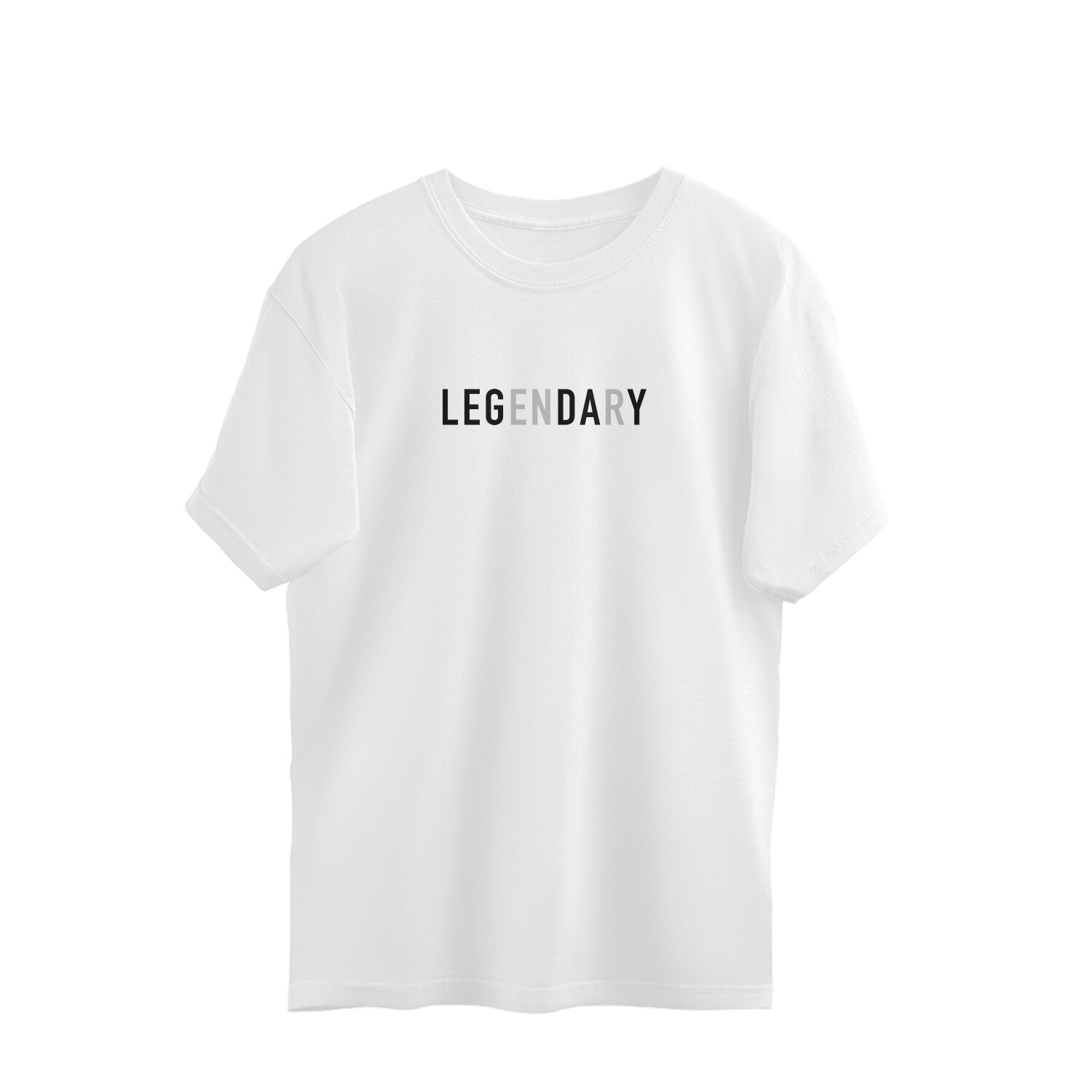 "Legendary Leg Day" Minimal Oversized T-Shirt
