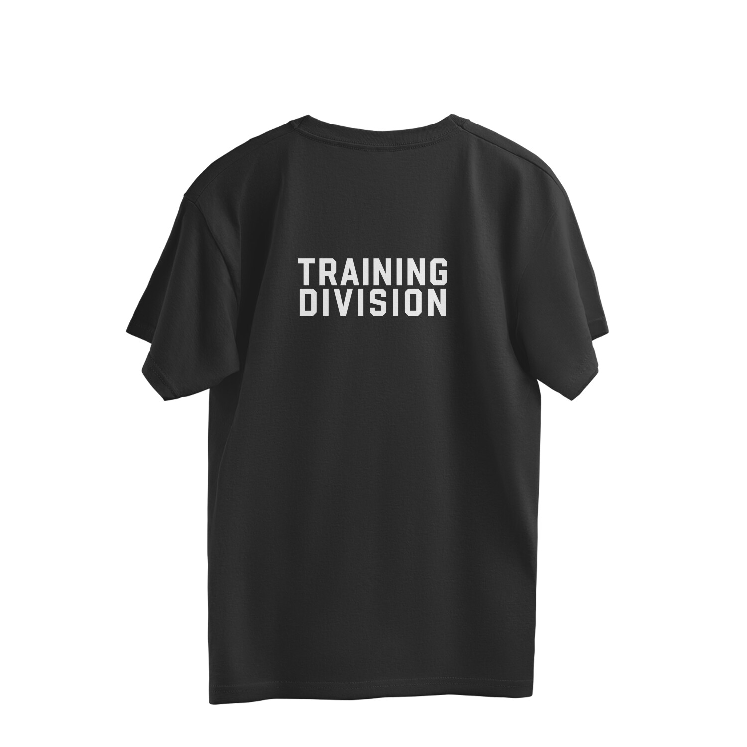 "Training Division" Minimal Oversized T-Shirt