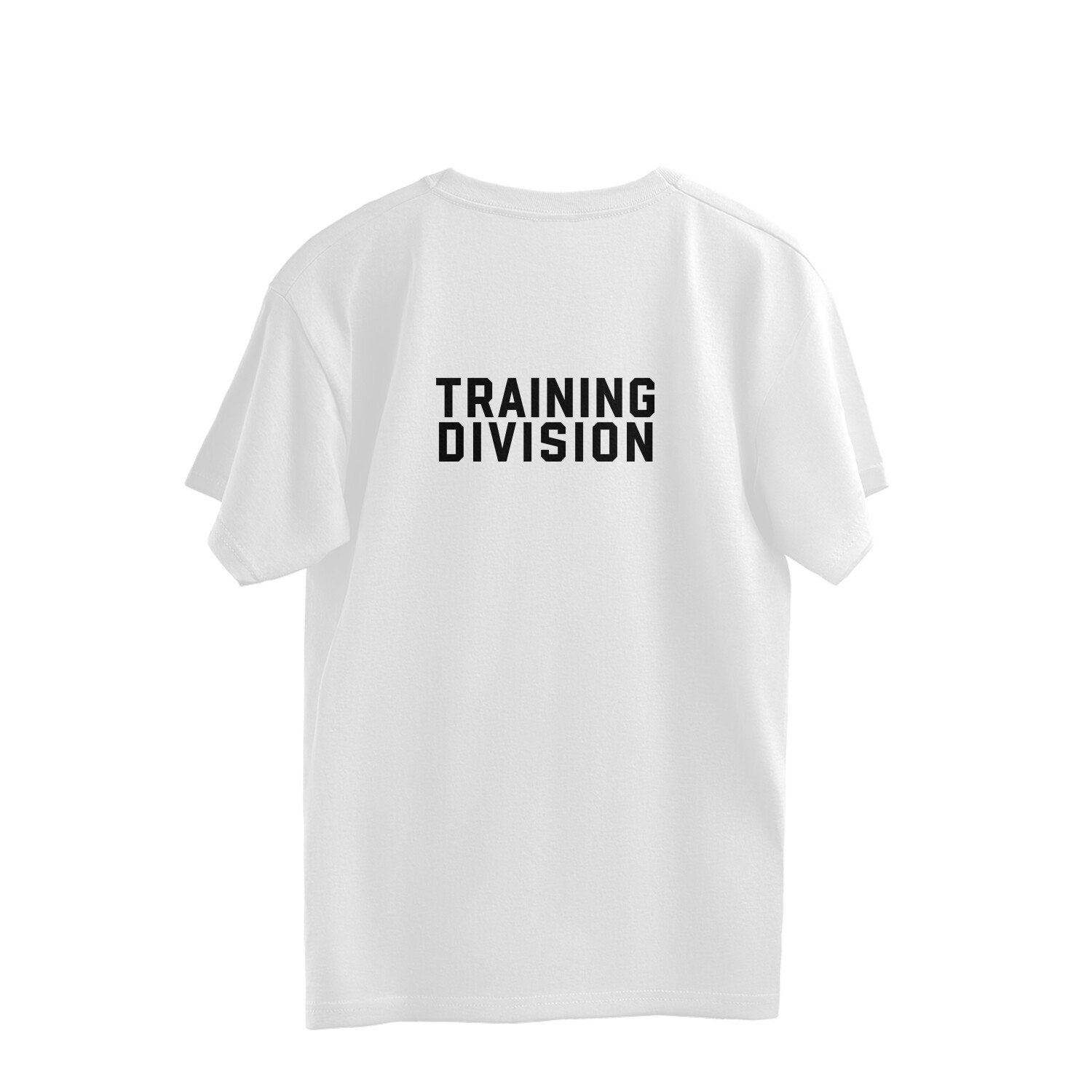 "Training Division" Minimal Oversized T-Shirt