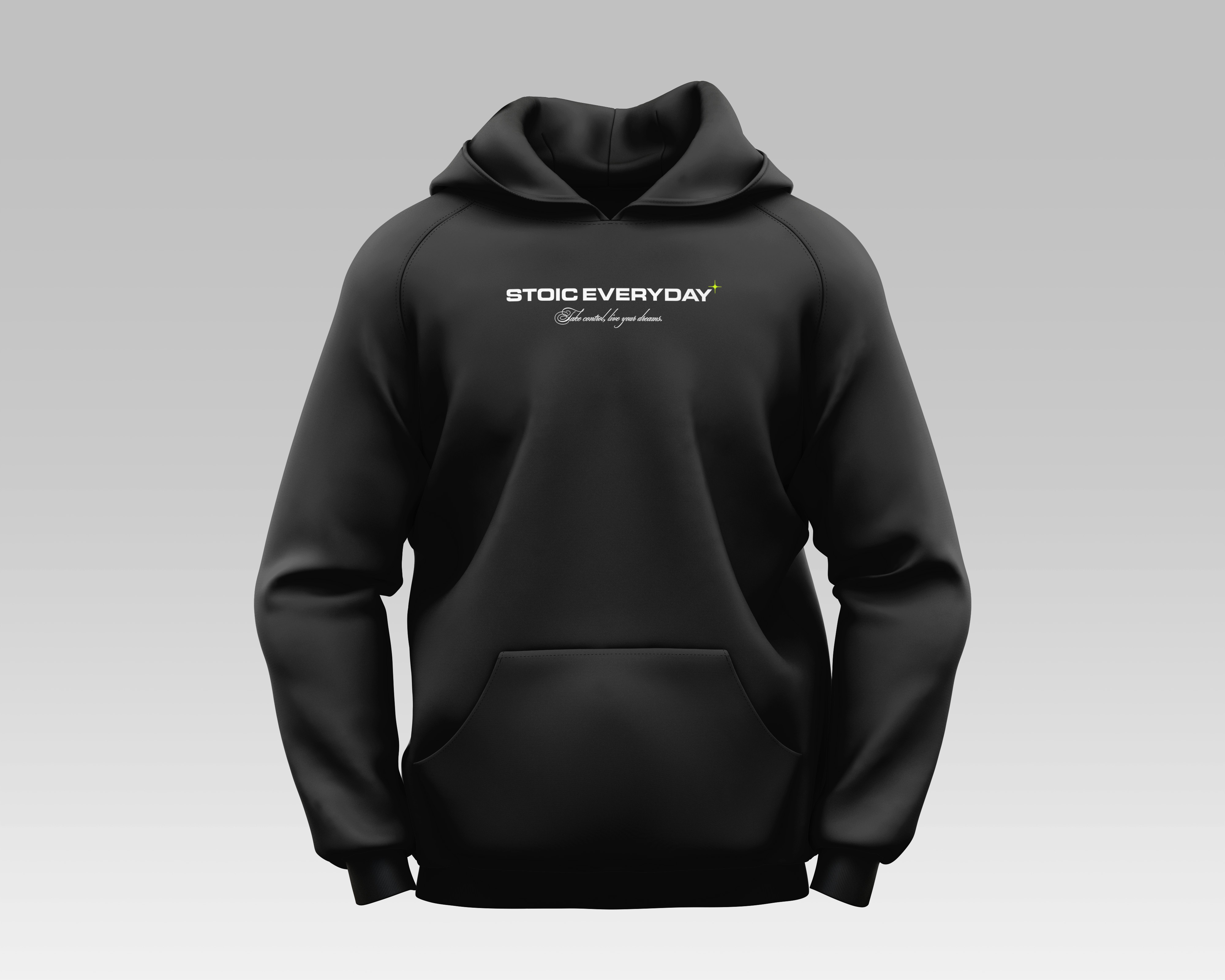 "Minimalist Crest" Premium Oversized Hoodie