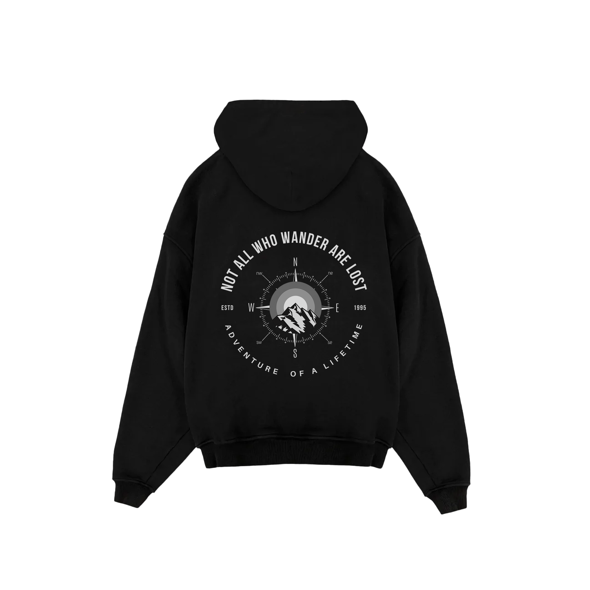 "Wanderer's Wisdom" Premium Oversized Hoodie