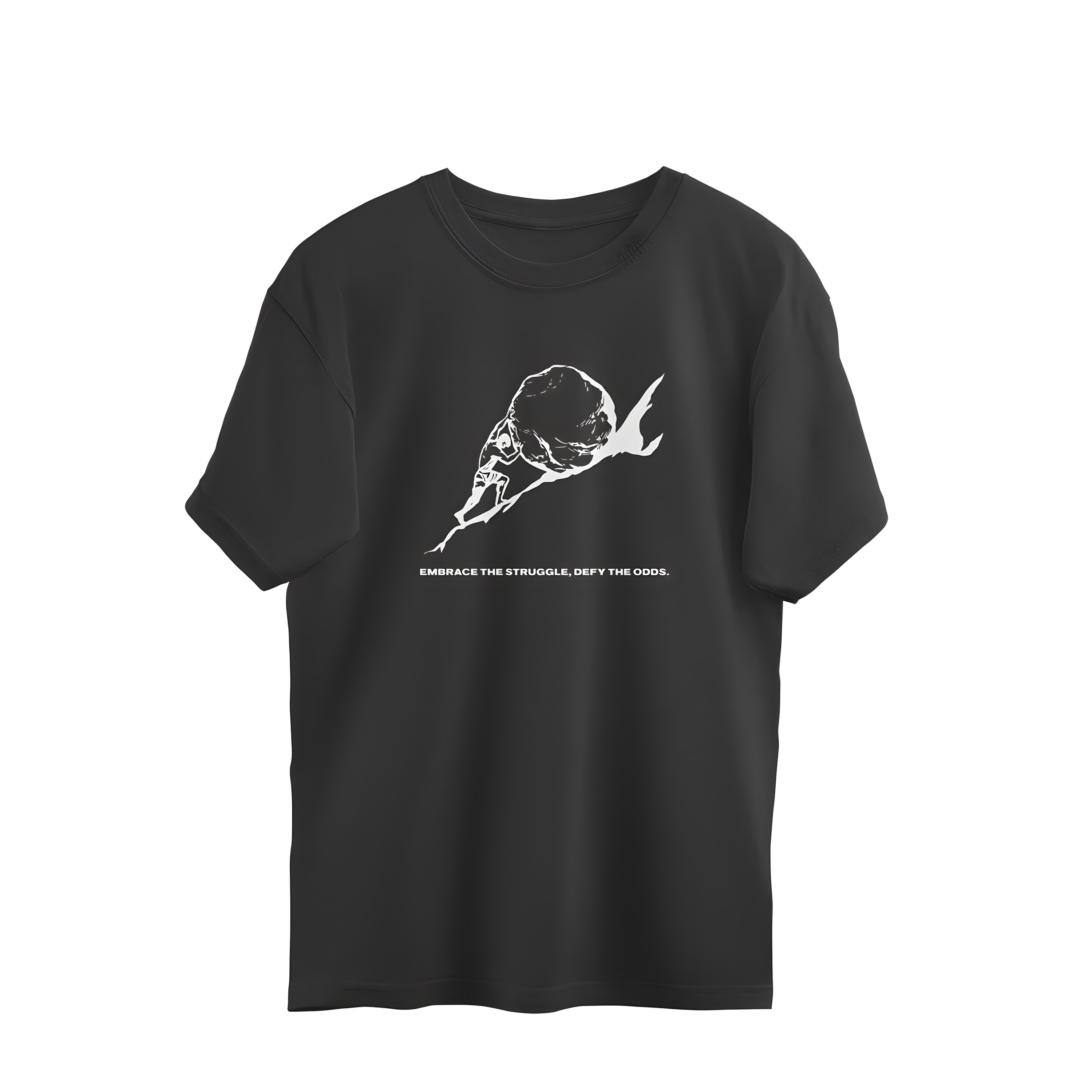 "Endless Effort" Black Oversized T-Shirt
