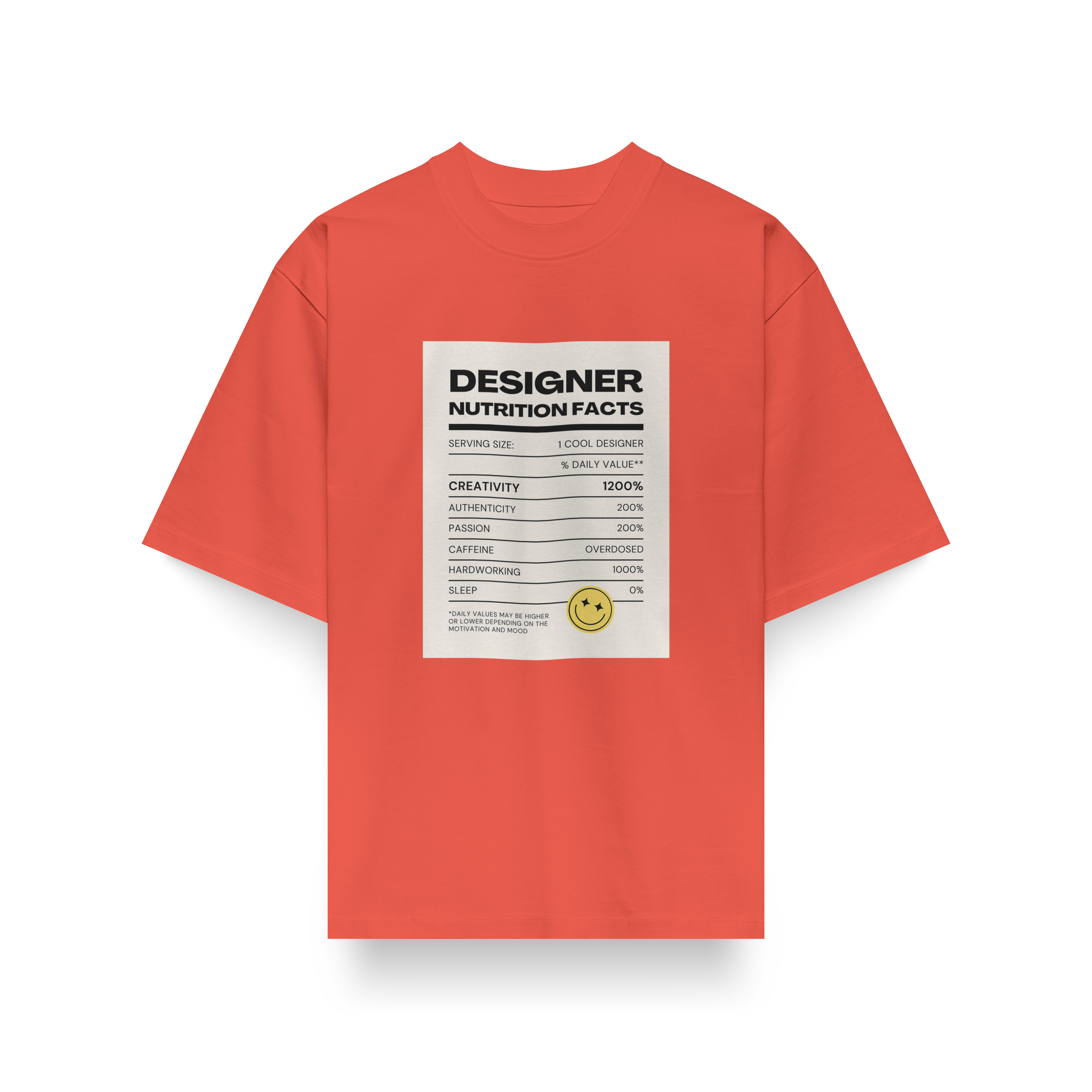 Hustle Label Oversized T-shirt