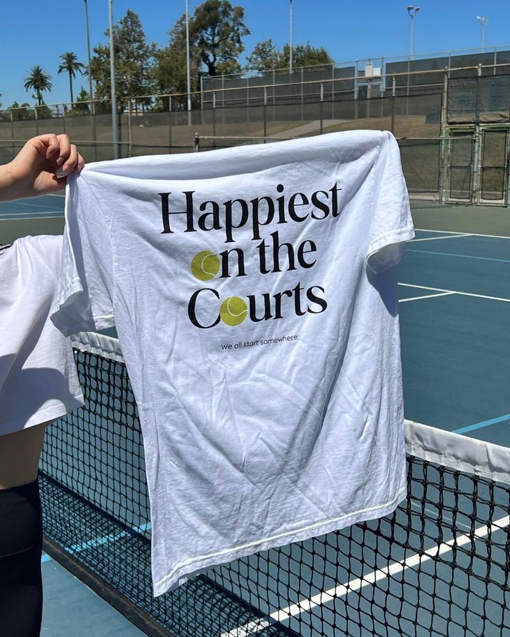 Happiest on the Courts Oversized T-shirt