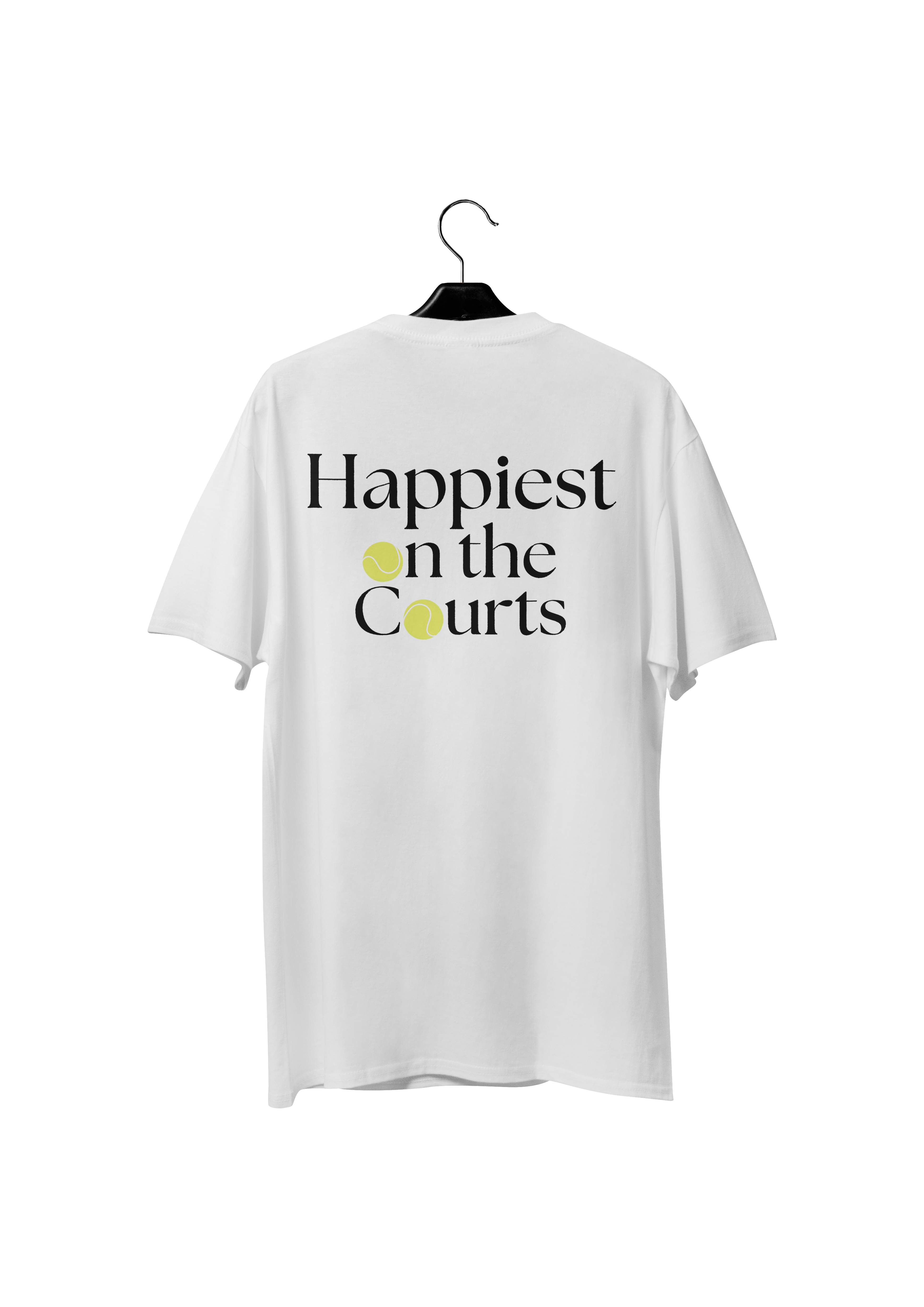 Happiest on the Courts Oversized T-shirt
