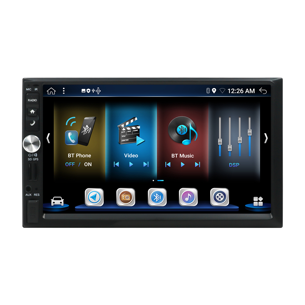 10.1inth FM AM MP5 Radio RDS GPS Device with DSP Car Navigation Player