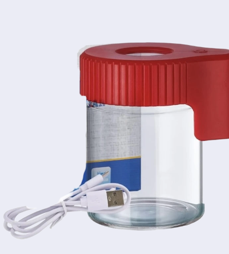 Magnifying Jar with Light