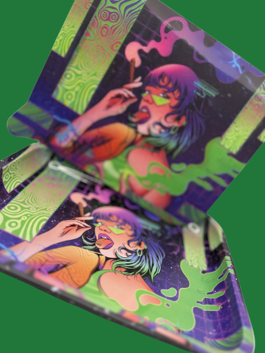Decorative Rolling Tray