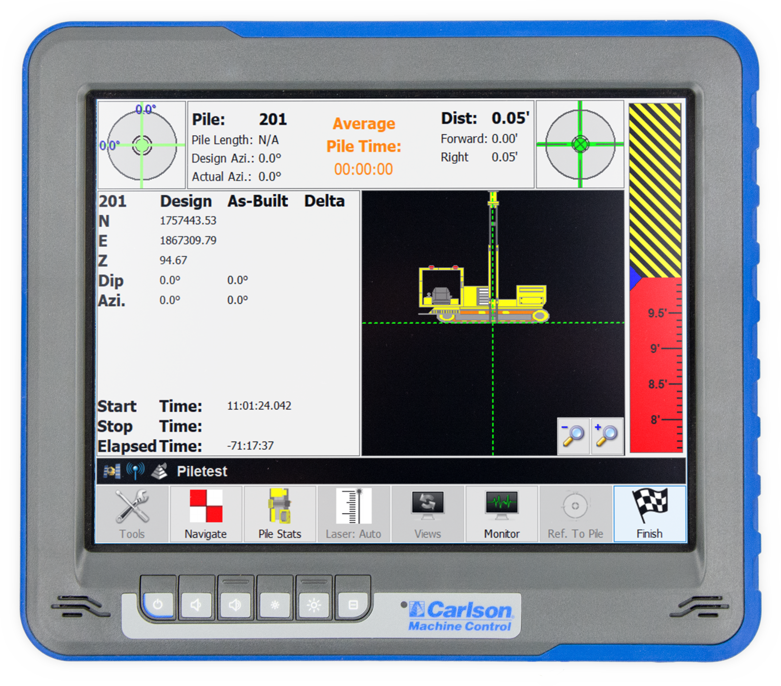 Carlson Pile Driver Grade