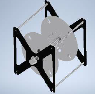 C-ALS HD Slip Ring Deployment Drum with Handle - Small 55/105