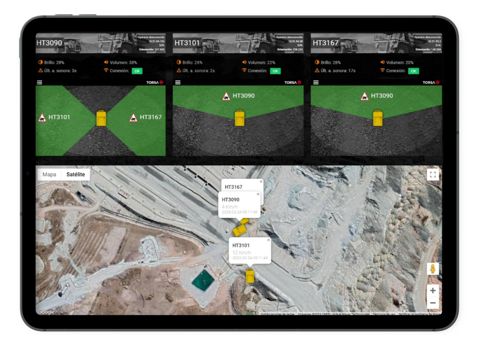 Collision Avoidance - Excavator - Low Precision