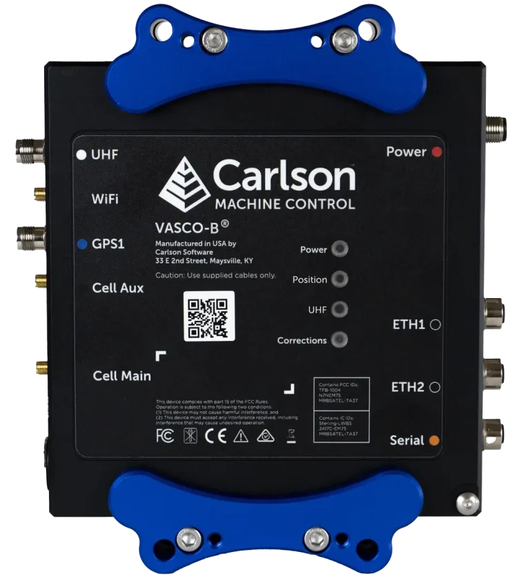 Carlson VASCO®-B GNSS Base Station Kit (GPS, Glonass, Galileo, BeiDou)