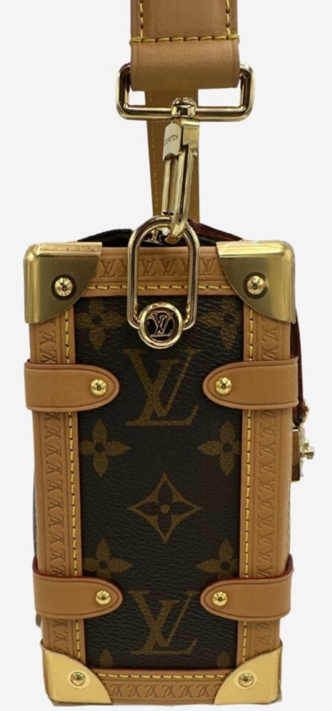 Louis Vuitton Monogram Side Trunk Mini PM Bag