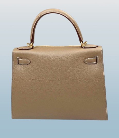 Hermes Etoupe Epsom 28cm Kelly Bag