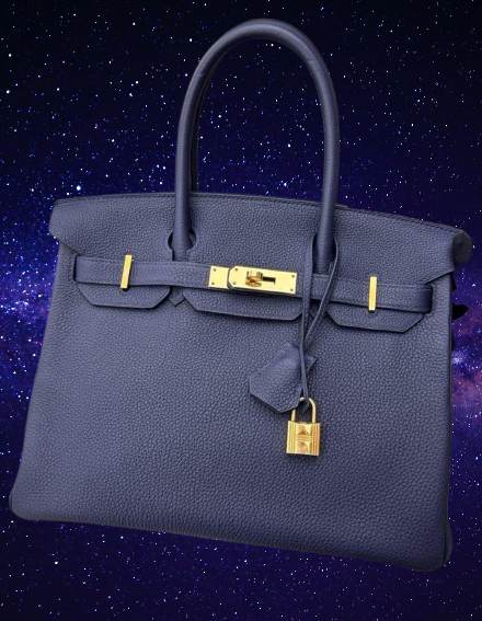 Hermes Bleu Nuit Birkin 30 Bag