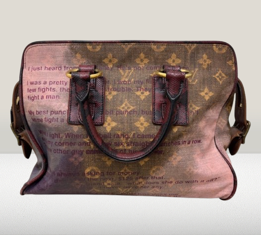 Louis Vuitton X Richard Prince Snakeskin Graduate Jokes Bag