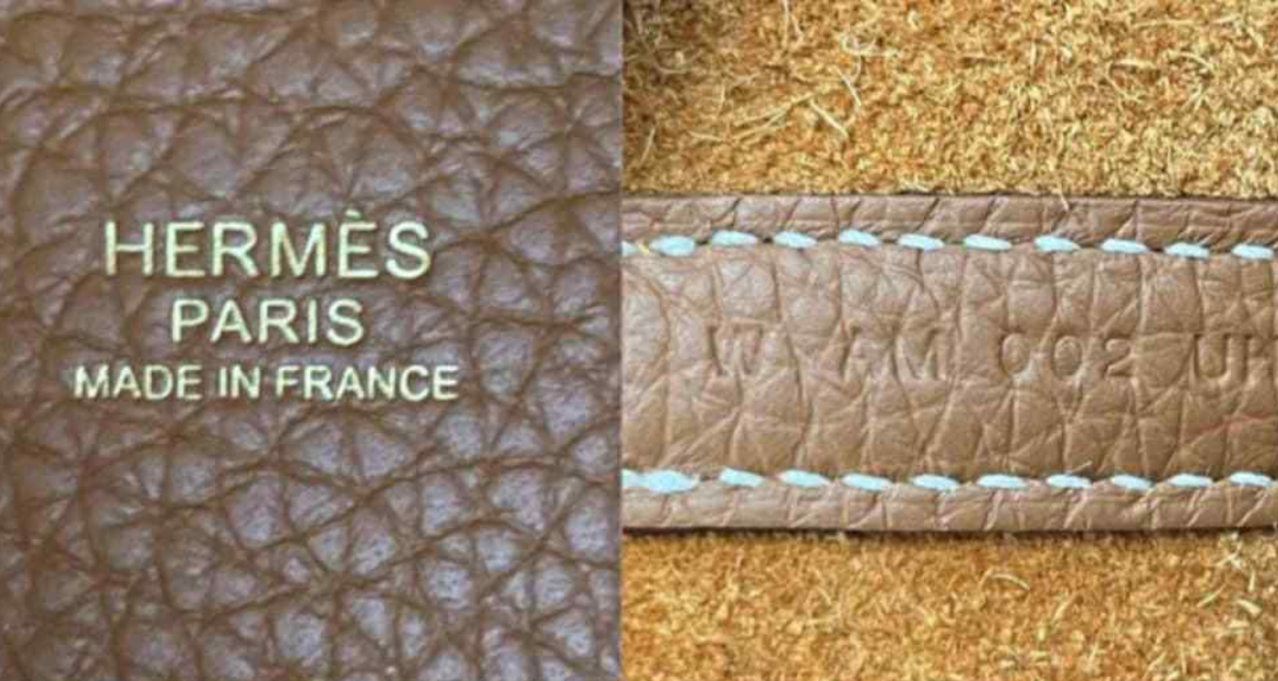 Hermes Gold Togo Leather Picotin 22 Handbag