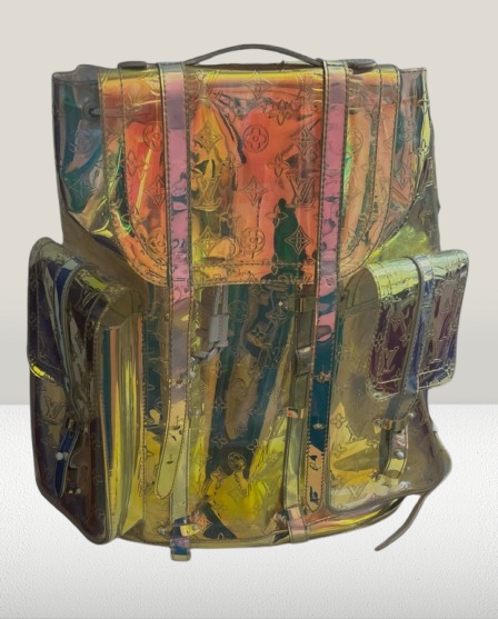 Louis Vuitton Men's Christopher Iridescent Monogram Backpack 