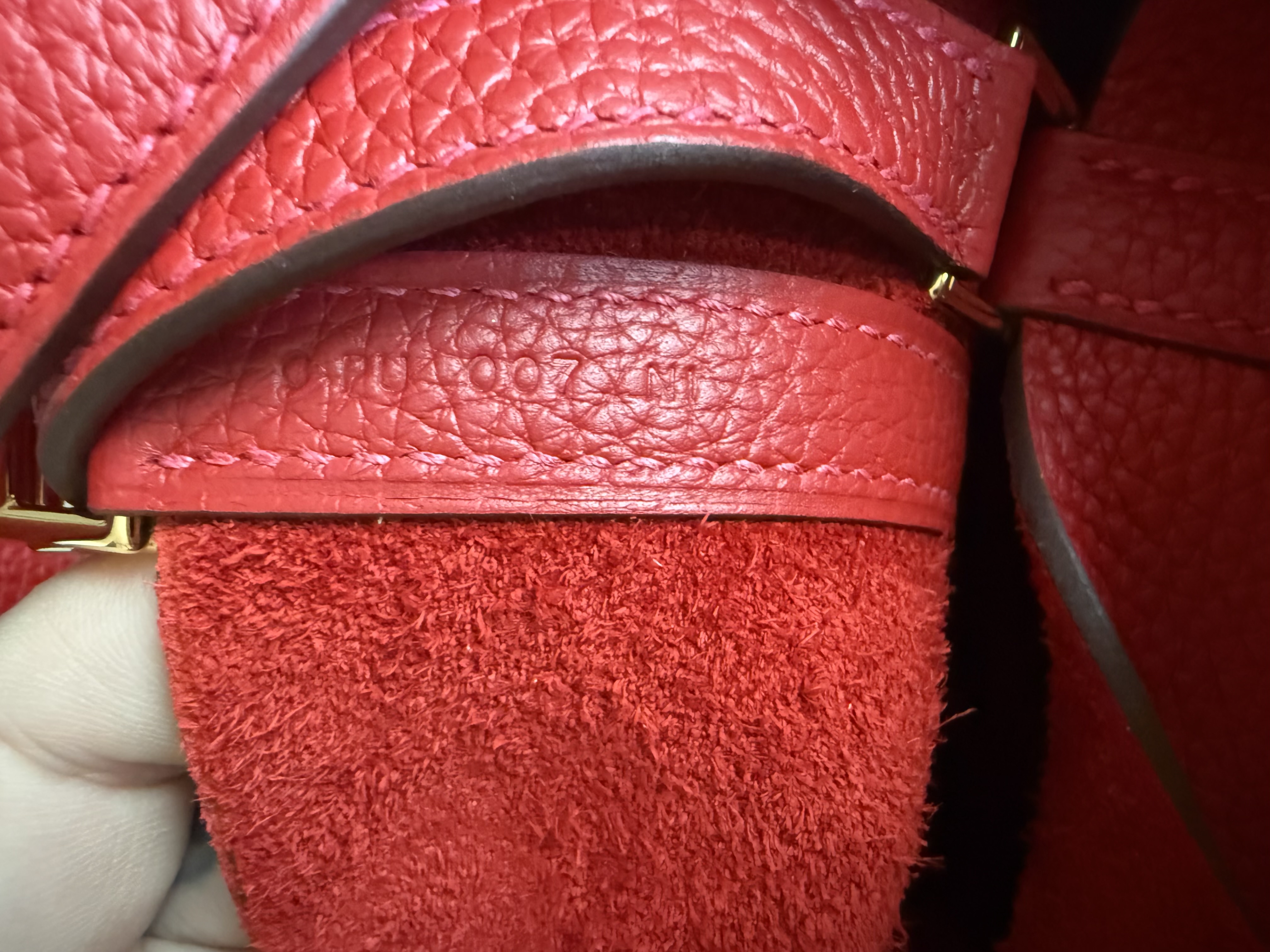 Hermes Rouge Casaque Red Picotin 18 Handbag 